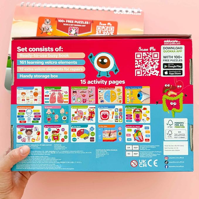 Montessori Busy Book for Kids Ages 4-8 — My Preschool Toddler Busy Book 3-5 - Image 8