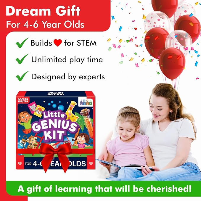 Doctor Jupiter Little Genius Kit for Kids Ages 4+, Educational Learning Toy - Image 7