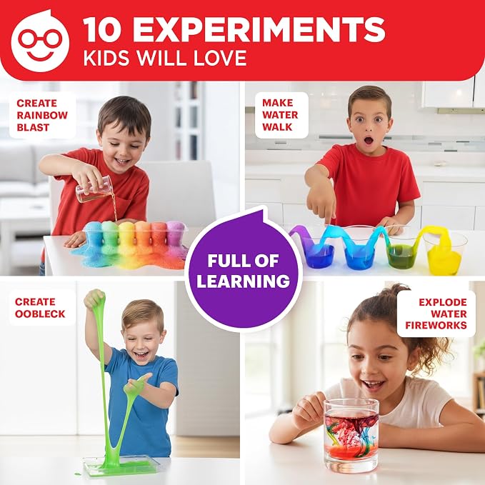Doctor Jupiter Color Science Experiments Kit for Kids Ages 4+ - Image 3