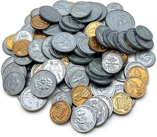 Teacher Created Resources Play Money: Assorted Coins (TCR20639), Multi (20639) by TeacherCreatedResourcesOS
