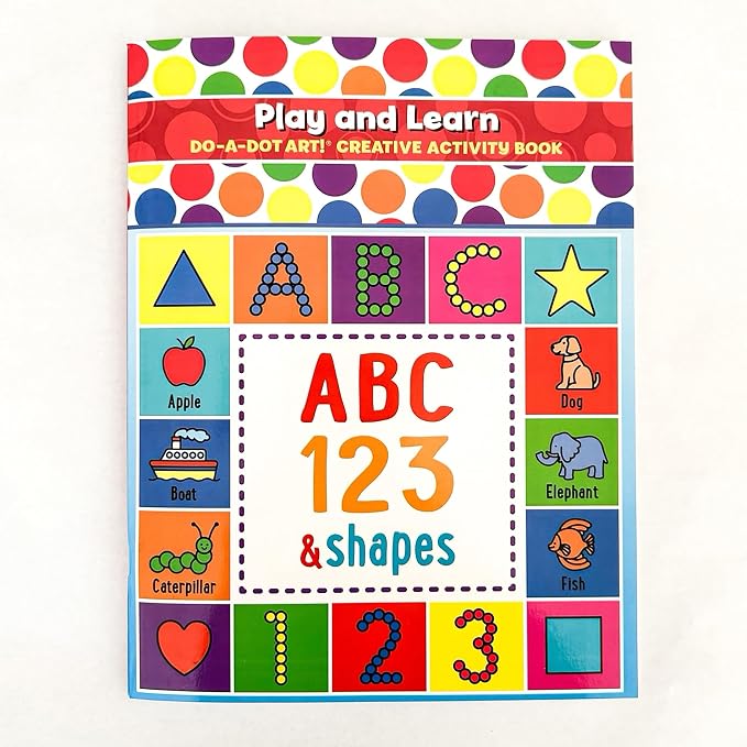 Do A Dot Art! Play and Learn Activity & Coloring Book by Do.A.Dot+Art%21