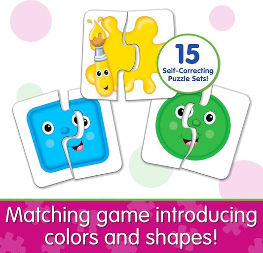 The Learning Journey: My First Match It - Colors and Shapes- 15 Piece Self-Correcting Matching Puzzles - First Learning Toys for Toddlers 2-5 - Award Winning Toys - Image 2
