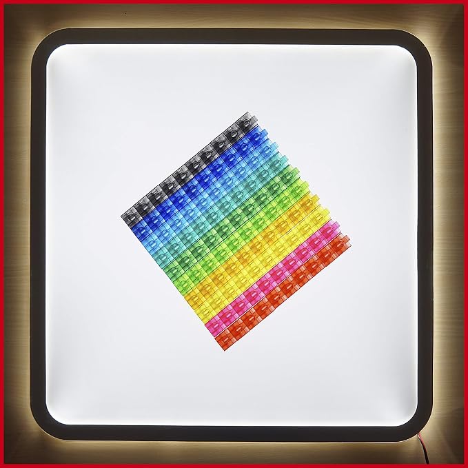 edxeducation Translucent Linking Cubes, Set of 100 - Image 5
