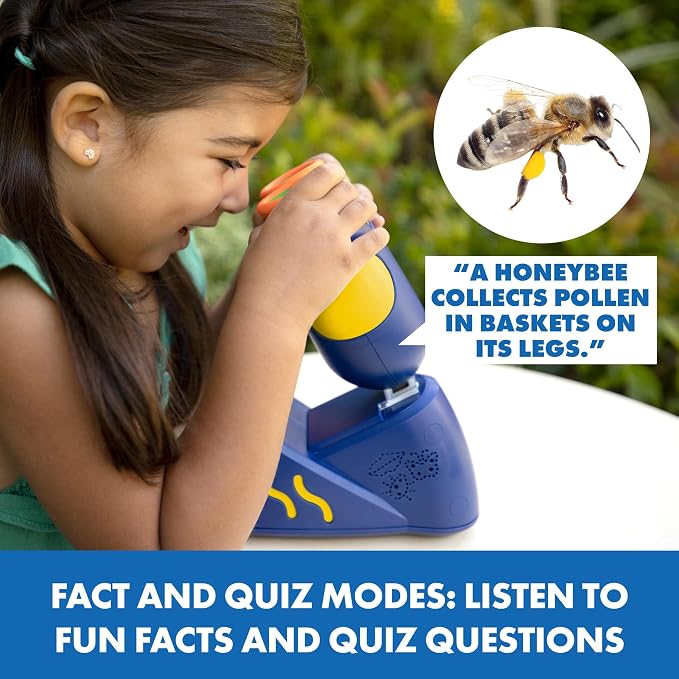 Educational Insights GeoSafari Talking Microscope - Kids Microscope Toy Featuring Bindi Irwin, Interactive STEM Toys and Science Kits for Kids 3-5, Preschool Science for Toddlers - Image 5