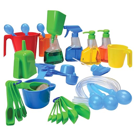 Constructive Playthings Measure and Pour Water Play Preschool Science Kit by ConstructivePlaythings
