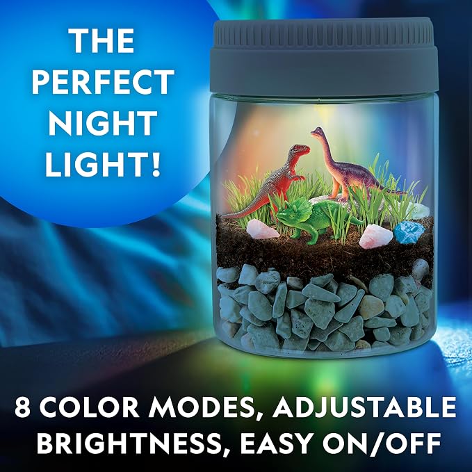 National Geographic Light-Up Dinosaur Terrarium Science Kit for Kids - Image 3
