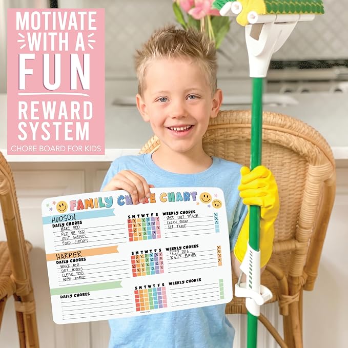 Magnetic Chore Chart for Kids Multiple Kids, Chore Board Adults and Teens - Image 6