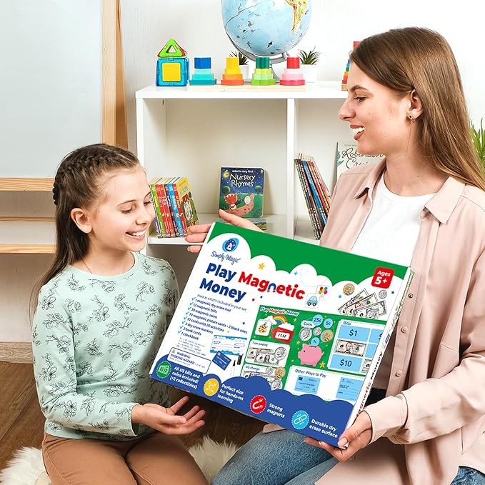 Simply magic 70 PCS Magnetic Money for Classroom - Play Money for Teaching - Image 8