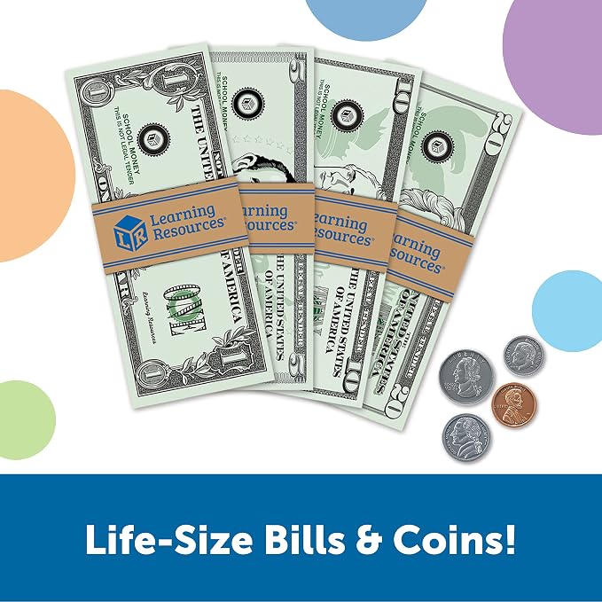 Learning Resources Pretend & Play Money - Image 2