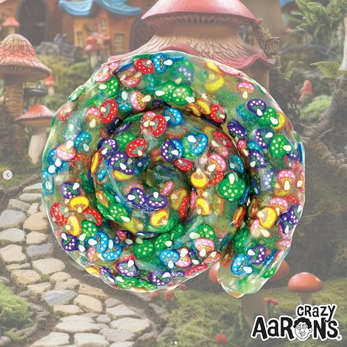 Crazy Aaron's Thinking Putty - Gnome Home - Multi-Color Sensory Putty for Kids and Grown ups in a 4" Tin - Creative and Endless Fun, Stress Relief Therapy Toys, Never Dries Out - Made in USA
