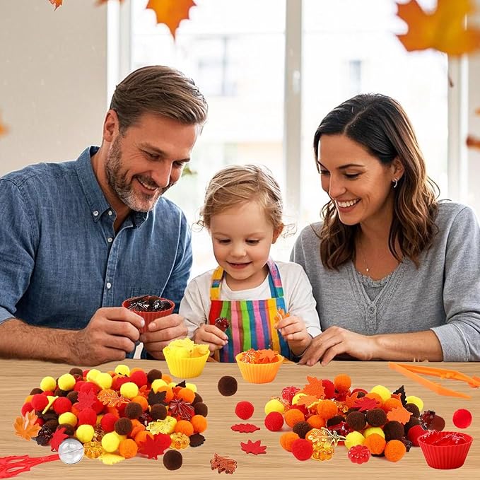 241 Pcs Fall Sensory Bin Fillers Fall Sensory Bin Items Fall Thanksgiving - Image 5
