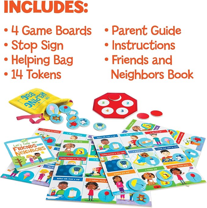 Peaceable Kingdom Friends and Neighbors: The Helping Game Emotional Development Cooperative Game for Kids - Image 2