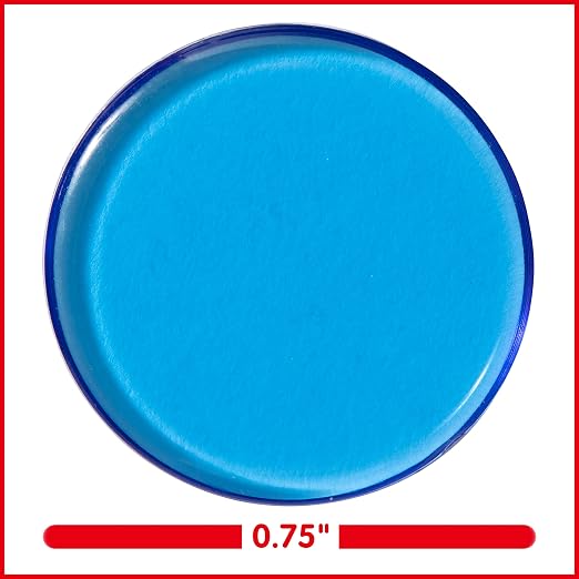 edxeducation Transparent Counters, Set of 500, 6 colors - Image 2