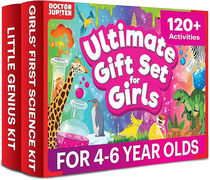 Doctor Jupiter Ultimate Gift Set of Learning for Girls Ages 4-6 by DoctorJupiter