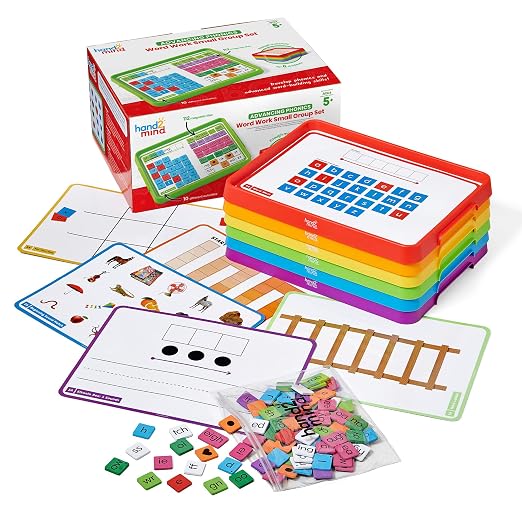 hand2mind Advancing Phonics Word Work Small Group Set, Ages 5+ by hand2mind