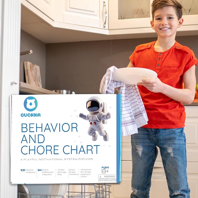 Magnetic Behavior Chore Chart for Kids at Home - Reward Chart for Kids - Image 8