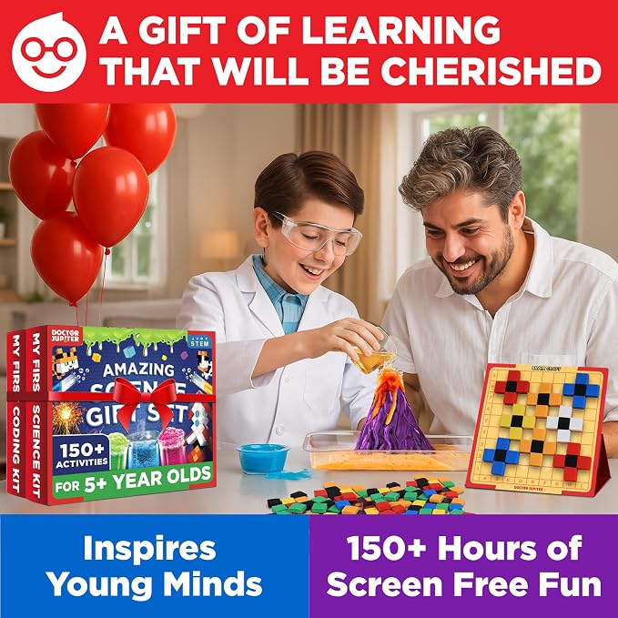Doctor Jupiter Amazing Science Gift Set for Kids Ages 4+, Birthday Gift - Image 7
