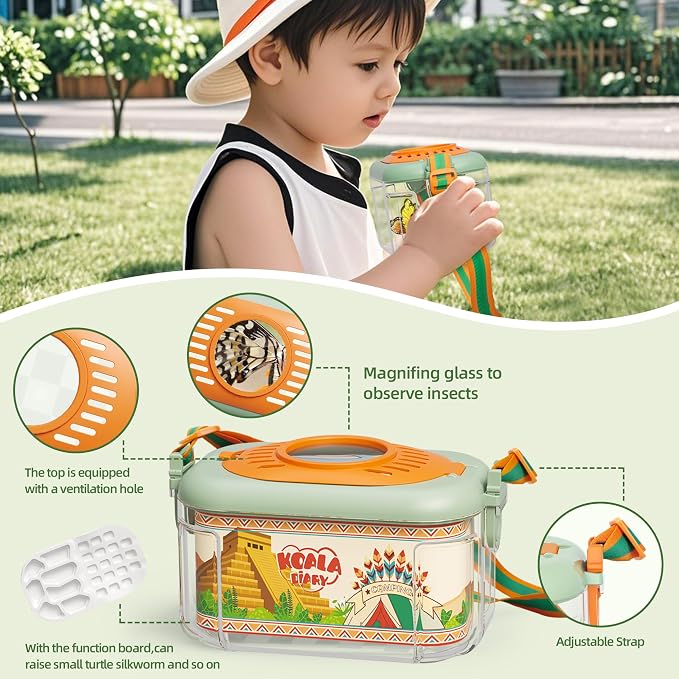 Bug Catcher Kit for Kids,STEM Outdoor Exploration Set（Ages 3+） - Image 4