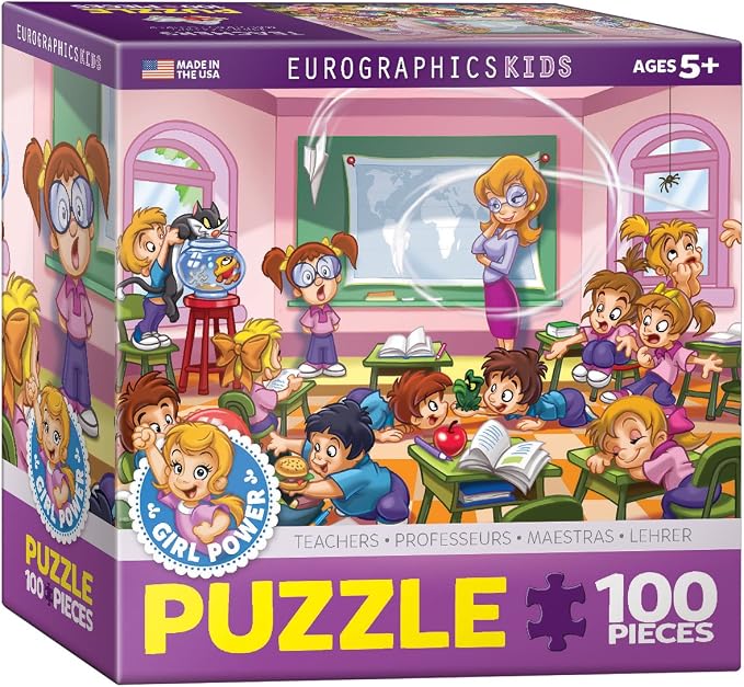 EuroGraphics Girl Power! Teachers Puzzle (100-Piece) by EuroGraphics