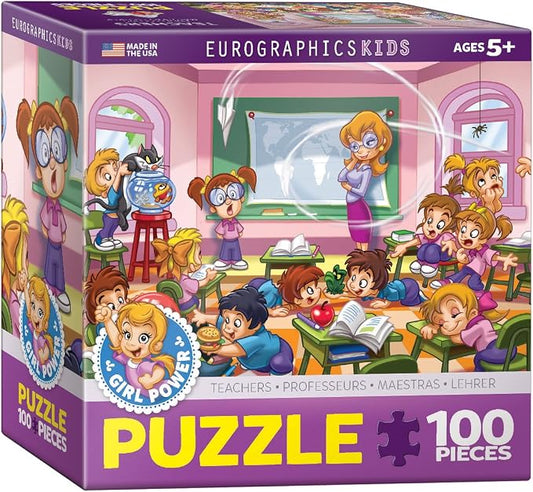 EuroGraphics Girl Power! Teachers Puzzle (100-Piece) by EuroGraphics