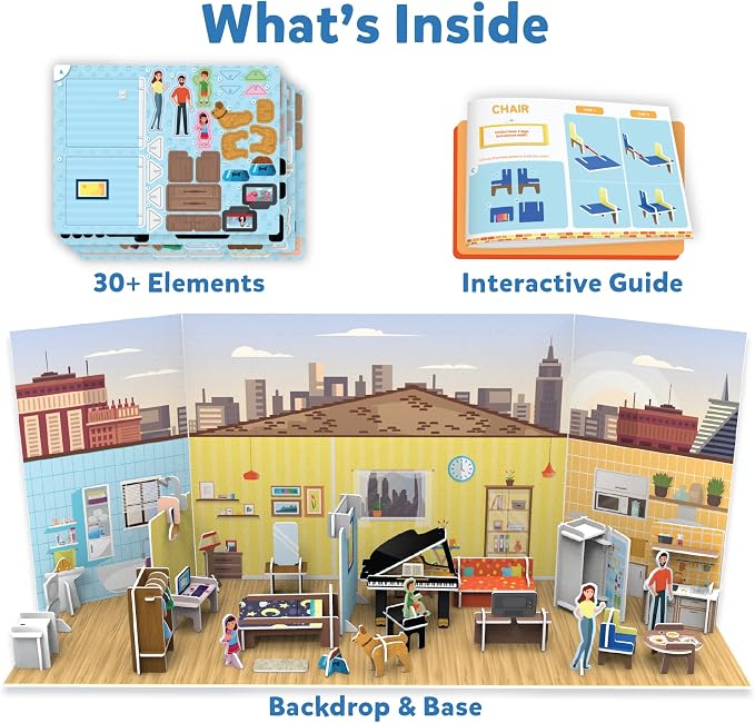 Skillmatics My World – Inside The House, STEM Building Playset - Image 2