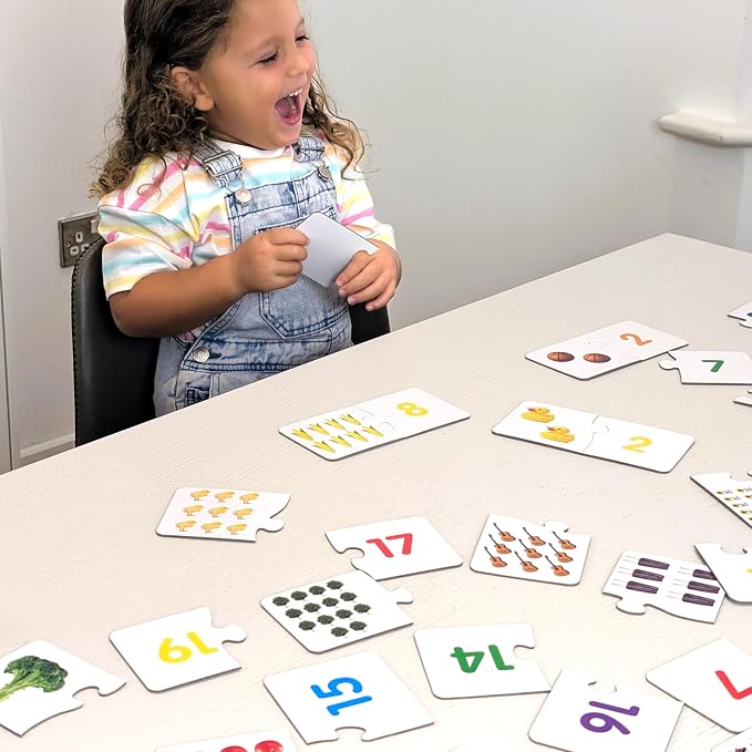 The Learning Journey: Match It! - Counting - 30 Piece Self-Correcting Number & Learn to Count Puzzle - Preschool Learning Toys - Award Winning Toys - Image 8