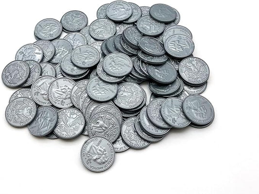 Teacher Created Resources Play Money: Quarters (TCR20656) by TeacherCreatedResourcesOS