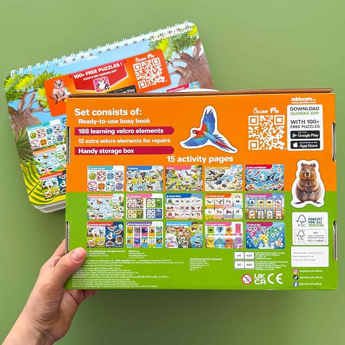 Montessori Busy Book for Kids Ages 4-8 — My Preschool Toddler Busy Book 3-5 - Image 8