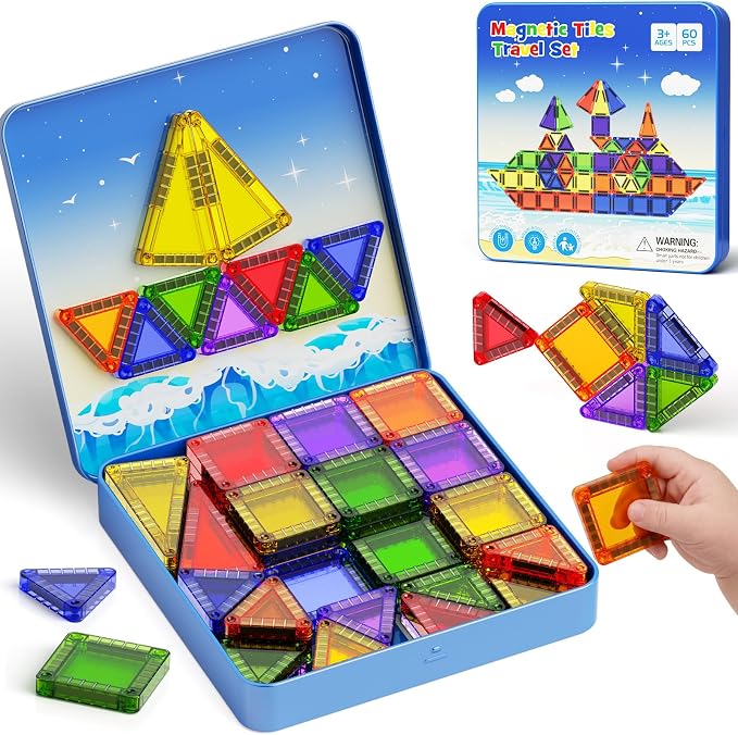 WMXDU Mini Magnetic Building Set: Keep Boys Quiet 60 Mins on Road Trips by WMXDU