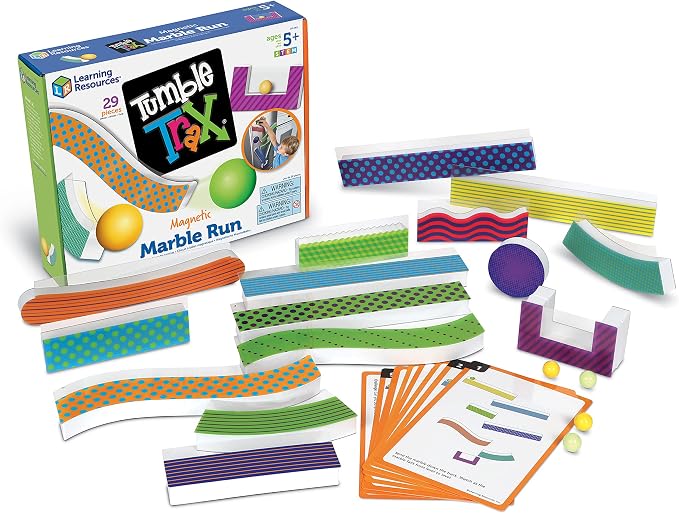 Learning Resources Tumble Trax Magnetic Marble Run by LearningResources