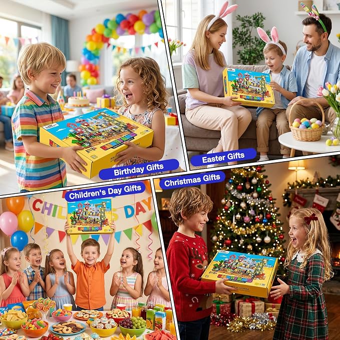 300PCS Magnetic Building Cubes & Blocks Construction Set for Kids - Image 7