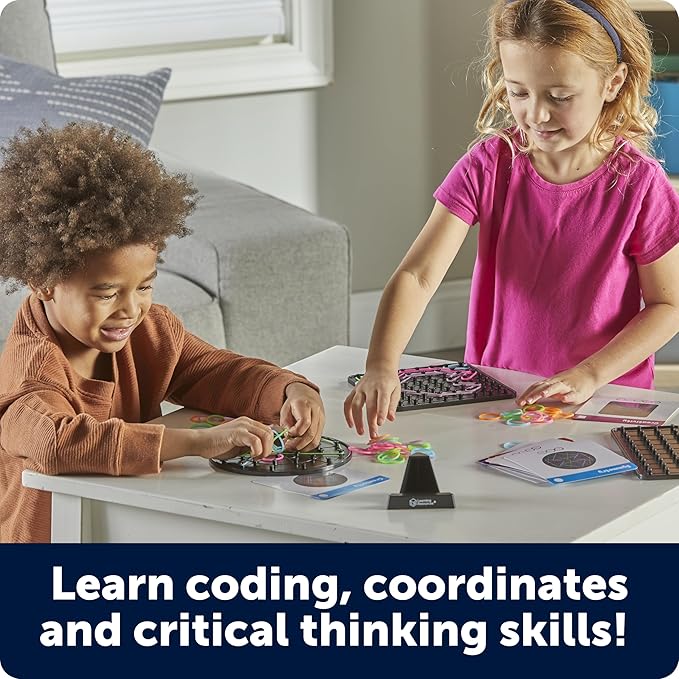 Learning Resources STEM Explorers Geo-Glow Art Kit - Glow in The Dark Toys, Kids Art Display, Homeschool, Fine Motor Skills, Critical Thinking for Kids - Image 3