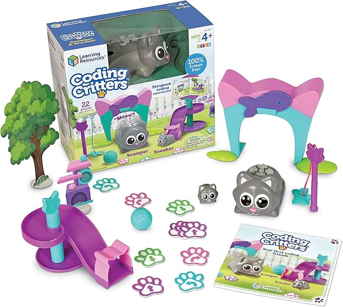 Learning Resources Coding Critters Scamper & Sneaker by LearningResources