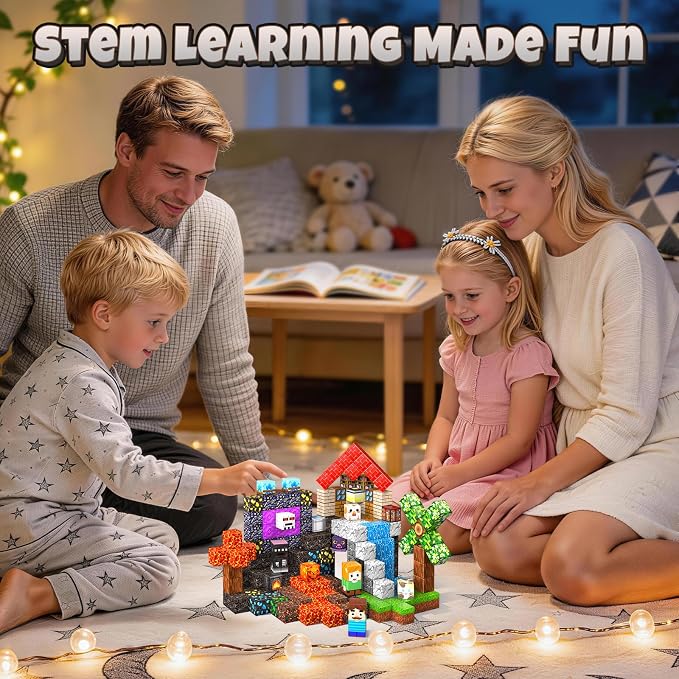 100PCS Magnetic Blocks, Building Cubes, Boys Kids Gifts Toys - Image 6