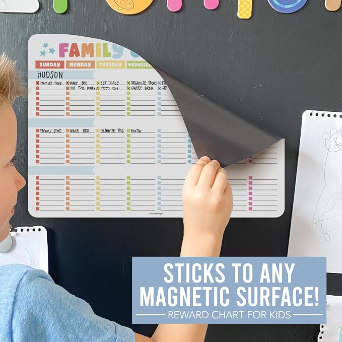 Magnetic Chore Chart for Kids Multiple Kids, Chore Board Adults and Teens - Image 8