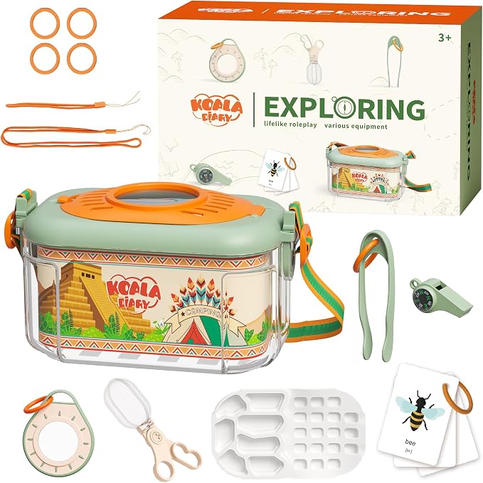 Bug Catcher Kit for Kids,STEM Outdoor Exploration Set（Ages 3+） by KOALADIARY