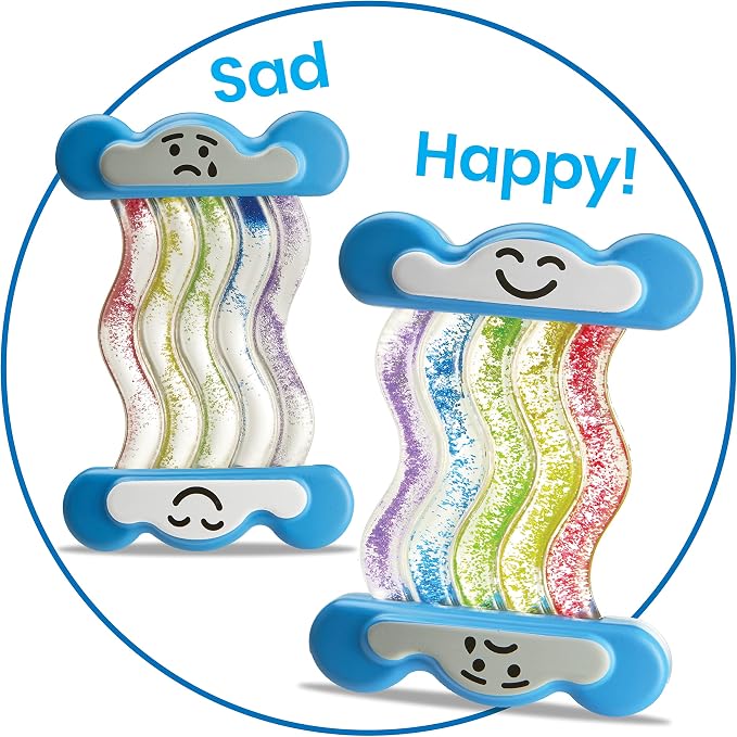 hand2mind My Feelings Rainbow Fidget, Quiet Fidgets, Ages 3+ - Image 2