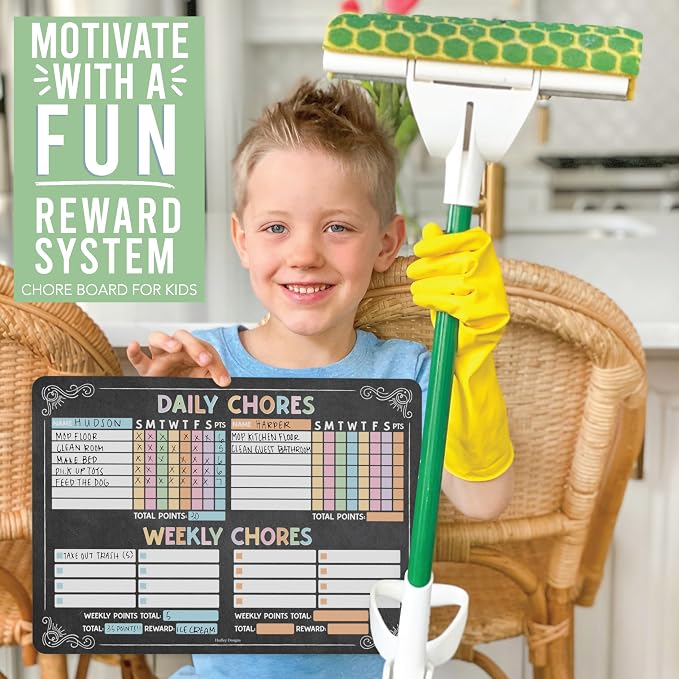 Magnetic Chore Chart for Kids Multiple Kids, Chore Board Adults and Teens - Image 6