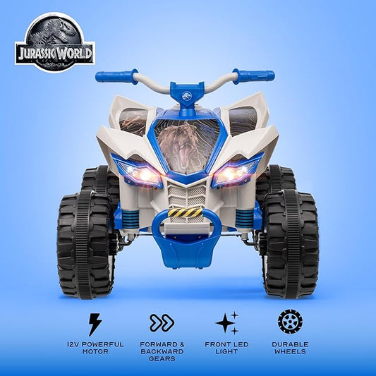 Voyager - Jurassic - 12V ATV Ride On Toy, Fun and Exciting Ride for Kids, Stylish Design for Imaginative Play