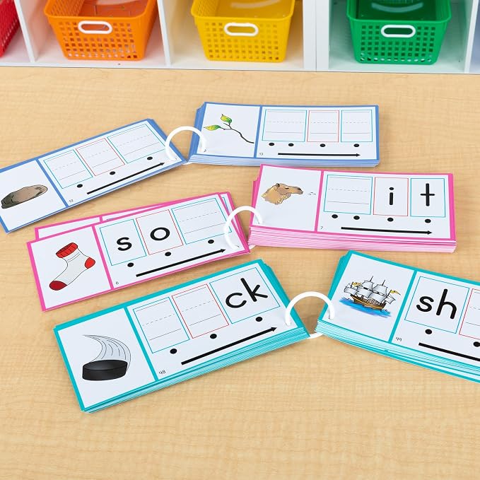 Really Good Stuff Tap and Write Blends and Digraphs - 124 Cards - Image 4