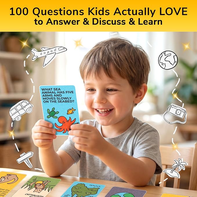 Quokka Trivia Games for Kids - Geography, Culture and Fun Facts Card Game - Image 3