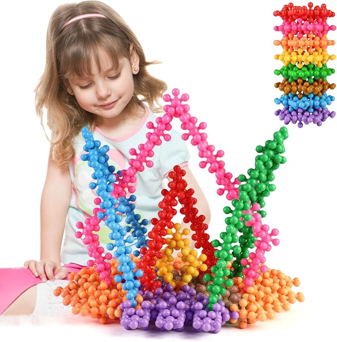 TOMYOU 200 Pieces Building Blocks Kids STEM Toys Educational Discs Sets Interlocking Solid Plastic for Preschool Boys and Girls Aged 3+, Safe Material Creativity by TOMYOU-MaketheToysforYou