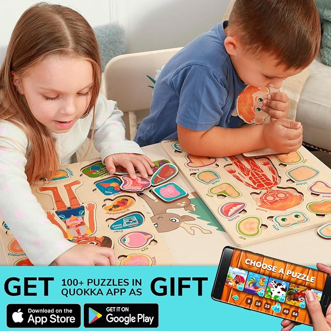 Montessori Puzzles for Toddlers 3-5 - Educational Puzzles for Kids - Image 5