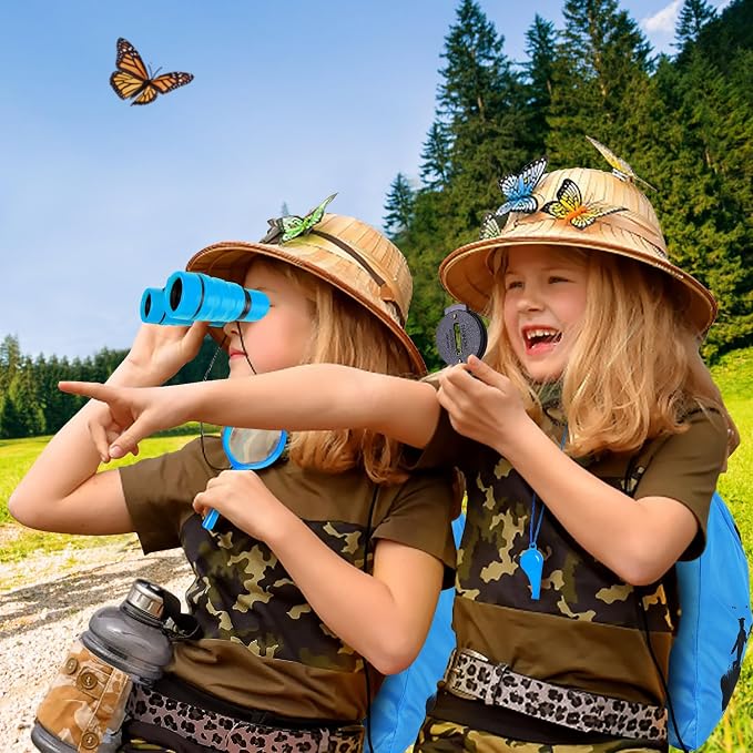 ESSENSON Kids Explorer Kit - Adventure Kit for Kids, Outdoor Explorer Kit with Binoculars, Summer Outdoor Toys for Kids Ages 4-8 - Image 6