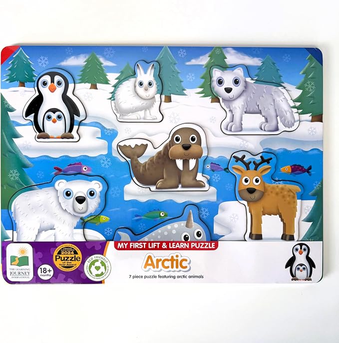 My First Lift & Learn Arctic Puzzle By The Learning Journey - Image 3