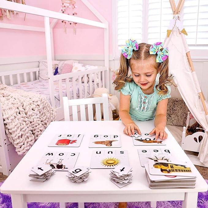 The Learning Journey: Match It! - Letters - 20 Piece Self-Correcting Spelling Puzzles for Three Letter Words with Matching Images - Learning to Read Games for Ages 4 and Up - Award Winning Toys - Image 7