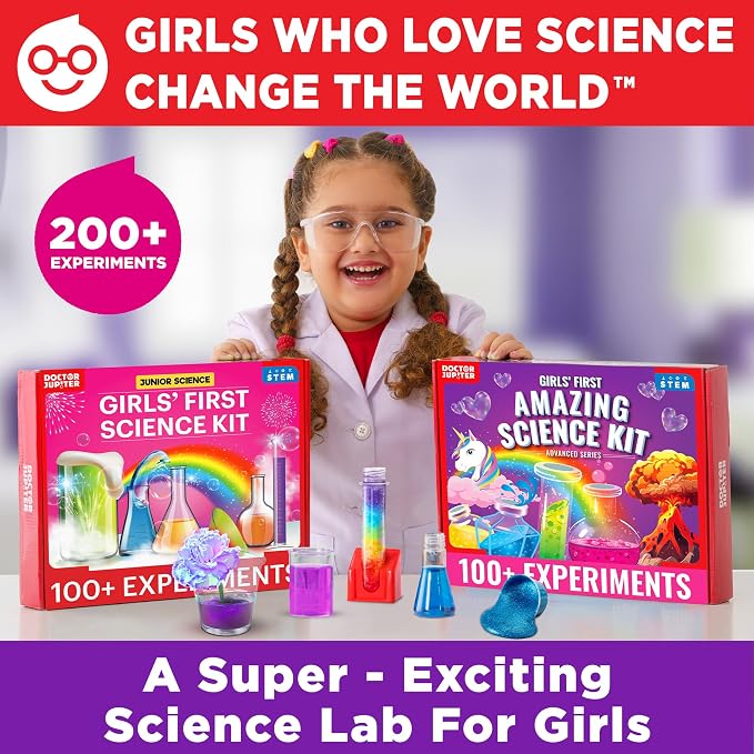 Doctor Jupiter Girls’ First Science Gift Set for Ages 4+, Birthday Gift - Image 2