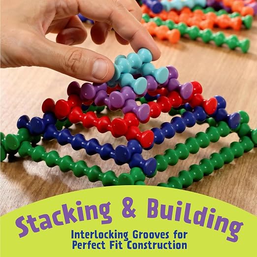 POPULAR PLAYTHINGS Playstix, Master Set 141 Piece, Building Sticks Kit - Image 2