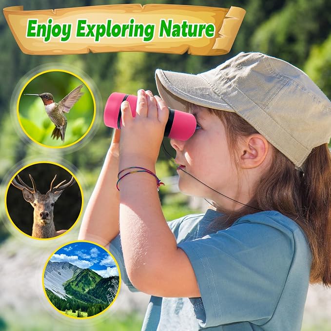 Binoculars for Kids, Kids Binoculars for 3-12 Boys Girls, Outdoor Toys - Image 5