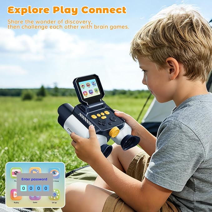 Binoculars for Kids with Night Vision - 48MP FHD Digital Camera Telescope - Image 6